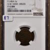 (1861-65) Civil War Store Card Brownsburg, IN, G.W. Nash, Drugs, F-145A-1a R7, NGC F12 BN - Image 3