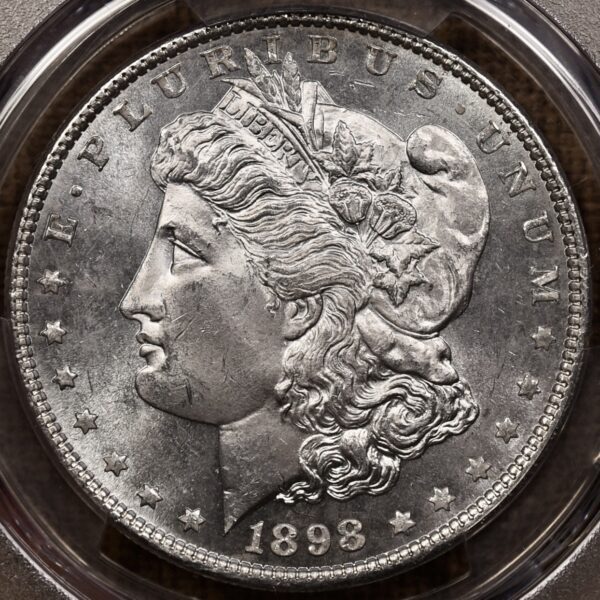 1898 Morgan Dollar PCGS MS64, Fully PL!