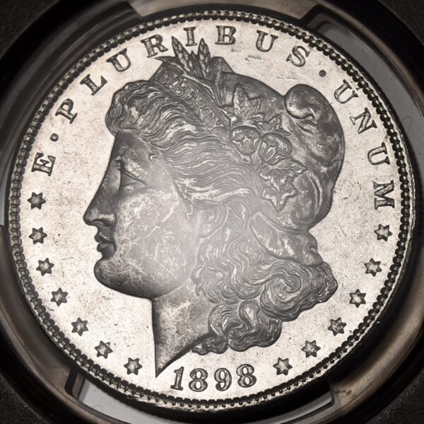 1898 Morgan Dollar PCGS MS64, Fully PL! - Image 4