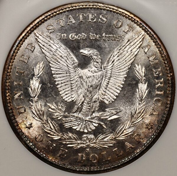 1881-S Morgan Dollar NGC MS64 Fatty, gem! - Image 2