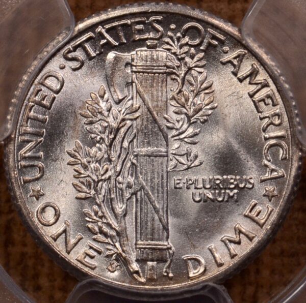 1935-S Mercury Dime PCGS MS65 - Image 2