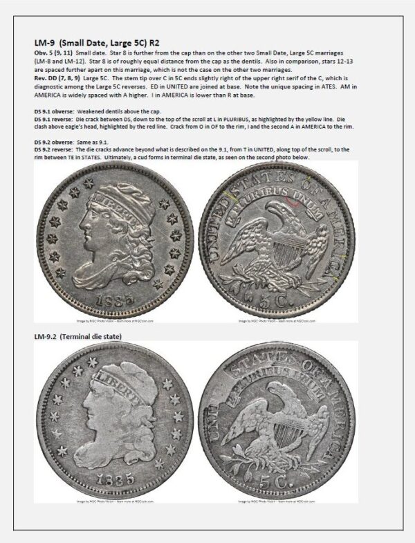 U.S. Half Dimes 1792-1837 Variety Identification Guide, by Robert Powers - Image 3