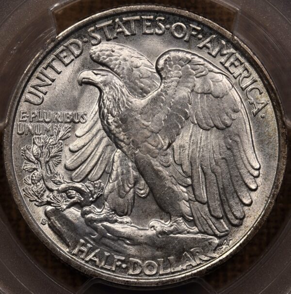 1941-S Walking Liberty Half Dollar PCGS MS66 - Image 2