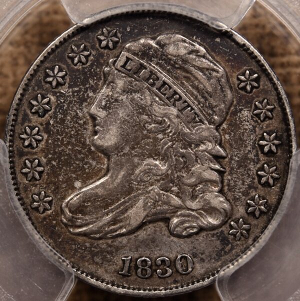 1830/29 JR-5 Capped Bust Dime PCGS XF40