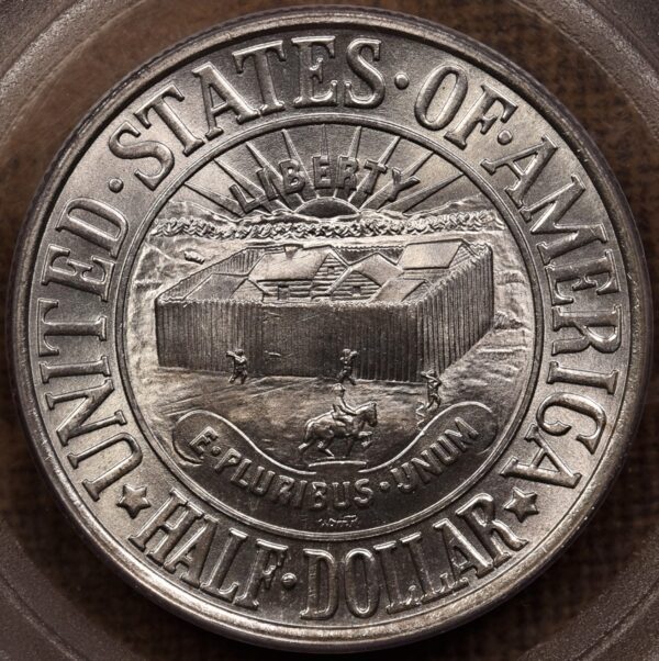 1936 York Silver Commemorative PCGS MS65 Series holder - Image 2