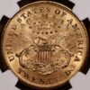 1876-S Liberty Double Eagle $20 NGC MS62 CAC - Image 2