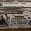 1902 $10 Plain Back National, The Planters National Bank of, Fredericksburg, VA Ch# 10325 PMG VF35