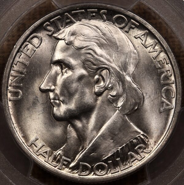 1937 Boone Silver Commemorative PCGS MS65