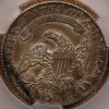 1831 O.105 Capped Bust Half Dollar CACG AU50 - Image 2