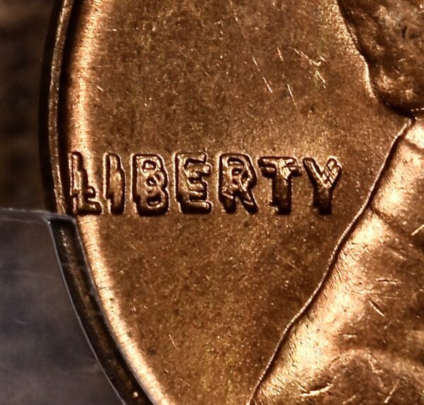 1955 Doubled Die Obverse Lincoln Cent PCGS MS64 RD CAC - Image 4