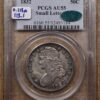 1832 O.113a Small Letters Capped Bust Half Dollar PCGS AU55 CAC - Image 3