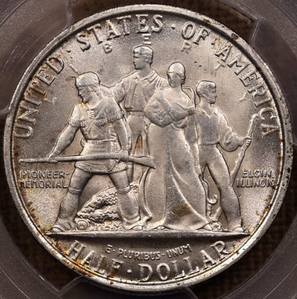 1936 Elgin Silver Commemorative PCGS MS65 CAC - Image 2