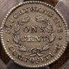 1837 HT-268 6/I Feuchtwanger Cent PCGS AU53 - Image 2
