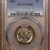 1930 Buffalo Nickel PCGS MS65 - Image 3