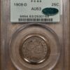 1909-D Barber Quarter PCGS AU53 OGH CAC - Image 3