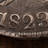 1823 O.109 R5 Capped Bust Half Dollar PCGS VF25 CAC, ex. Brunner - Image 4