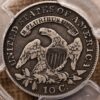 1829 JR-7 Small 10C Capped Bust Dime PCGS VF25 - Image 2