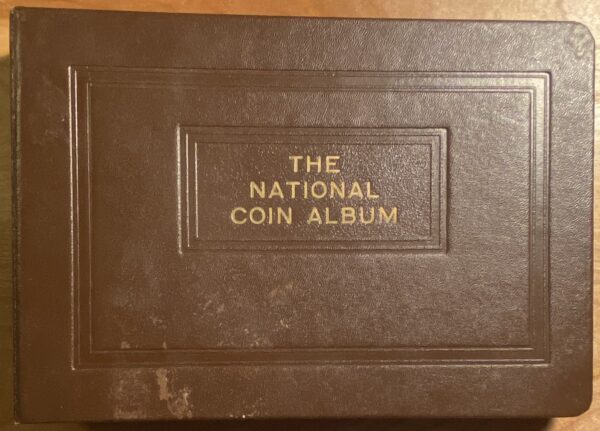 The National Coin Album, Peace Dollar boards complete, 1921 - 1935-S