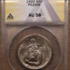 1920 Pilgrim Silver Commemorative ANACS AU58 - Image 3