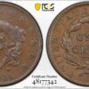 1834 N.5 R5 Large 8 Large Stars Medium Letters Coronet Head Cent PCGS VF30 CAC - Image 4