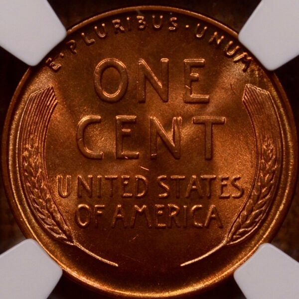 1936 Lincoln Cent NGC MS66 RB - Image 2