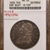 1836/1336 O.108 Capped Bust Half Dollar old ANACS AU55 - Image 3