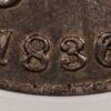 1836/1336 O.108 Capped Bust Half Dollar old ANACS AU55 - Image 4