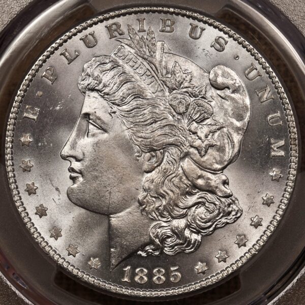 1885 Morgan Dollar PCGS MS65