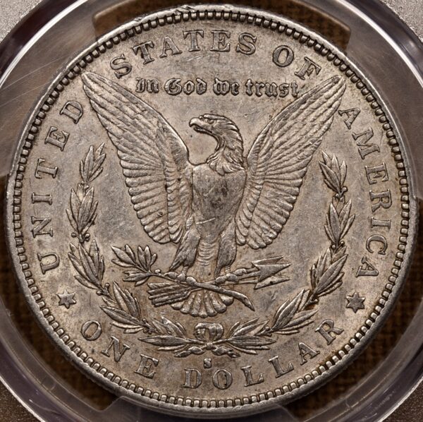 1883-S Morgan Dollar PCGS AU50 - Image 2