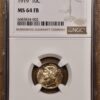 1919 Mercury Dime NGC MS64 FB - Image 3