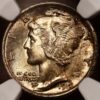 1919 Mercury Dime NGC MS64 FB - Image 4