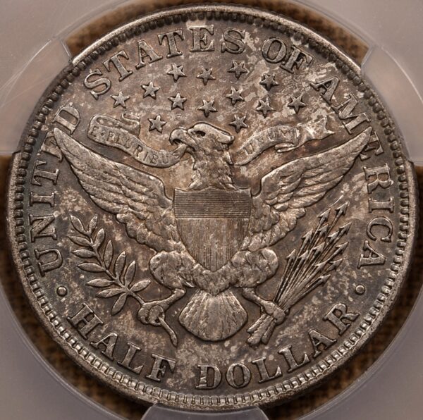 1896 Barber Half Dollar CACG XF45 - Image 2