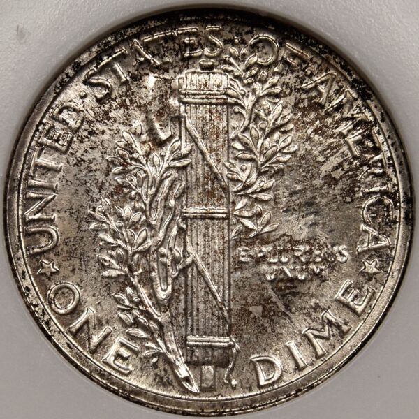 1938 Mercury Dime NGC Fatty PR64 - Image 2