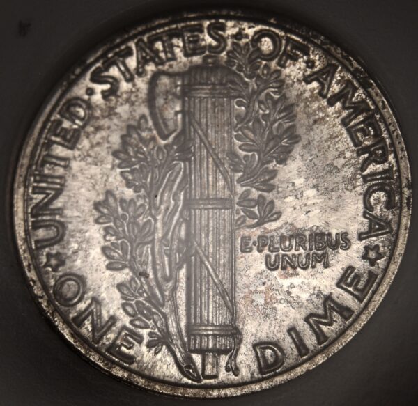 1938 Mercury Dime NGC Fatty PR64 - Image 5