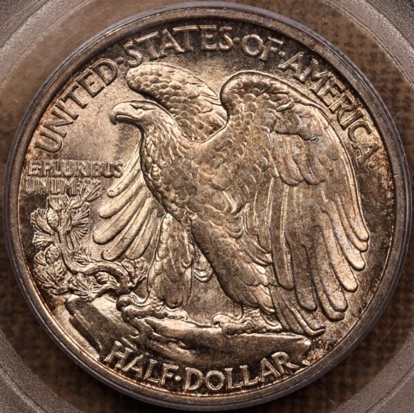 1916-D Walking Liberty Half Dollar PCGS MS64 CAC - Image 2