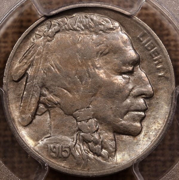 1915-S Buffalo Nickel PCGS AU50 CAC - Image 4