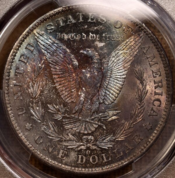 1884-O Morgan Dollar PCGS MS64 CAC WOW! color! - Image 6