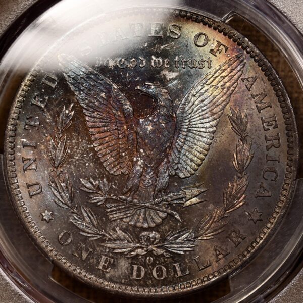 1884-O Morgan Dollar PCGS MS64 CAC WOW! color! - Image 7