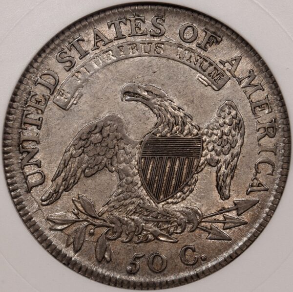 1810 O.101a Capped Bust Half Dollar old ANACS AU55 - Image 2