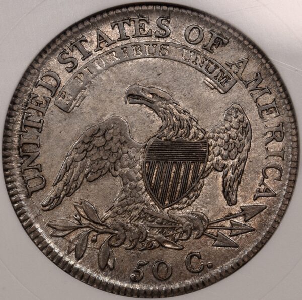 1810 O.101a Capped Bust Half Dollar old ANACS AU55 - Image 5