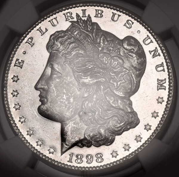 1898-O Morgan Dollar NGC MS64 PL - Image 4