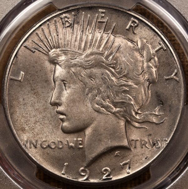 1927 Peace Dollar PCGS MS63