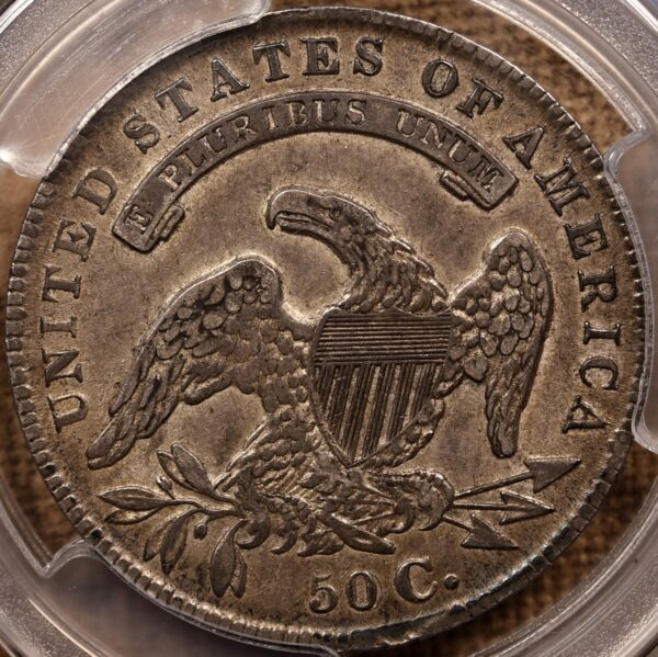 1834 O.115 Small Date, Small Letters Capped Bust Half Dollar PCGS XF45 CAC - Image 2