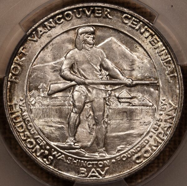 1925 Vancouver Silver Commemorative CACG MS65 - Image 2