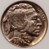 1937 Buffalo Nickel Type 2 NGC MS65