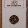 1937 Buffalo Nickel Type 2 NGC MS65 - Image 3