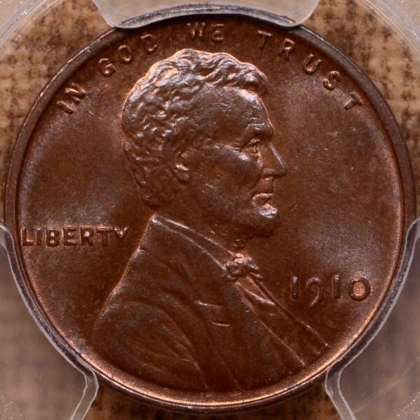 1910 Lincoln Cent PCGS MS64 BN