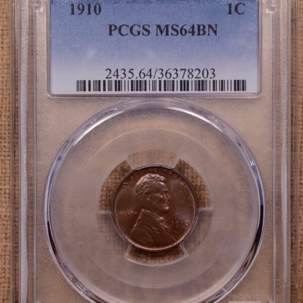 1910 Lincoln Cent PCGS MS64 BN - Image 3