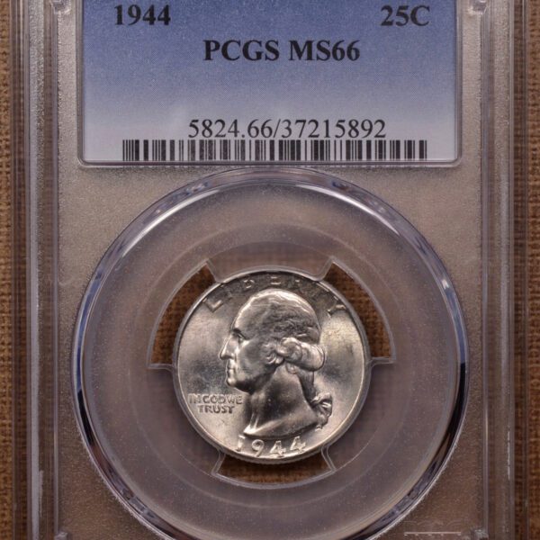 1944 Washington Quarter PCGS MS66 - Image 3