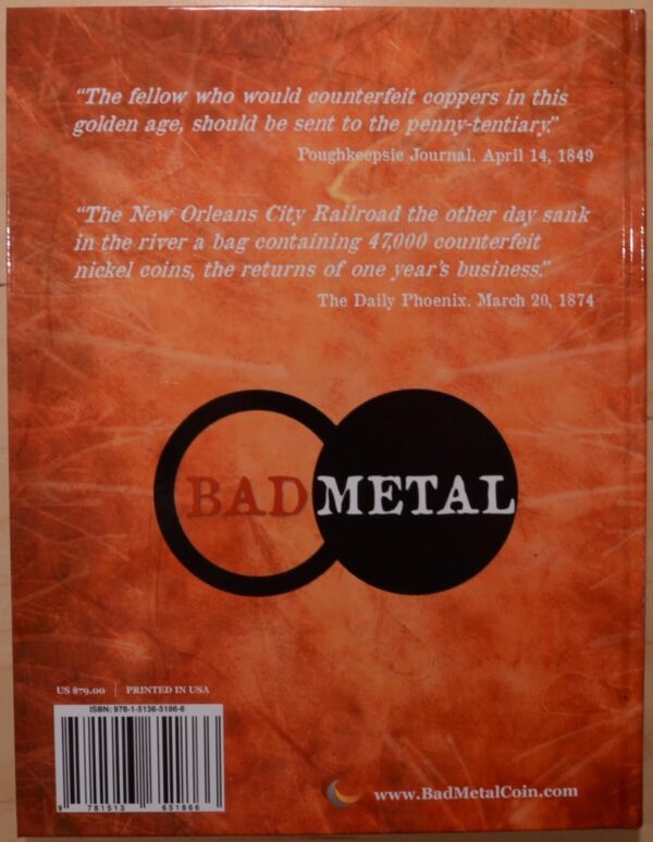 Bad Metal: Copper & Nickel Circulating Contemporary Counterfeit United States Coins, by Winston Zack - Image 2